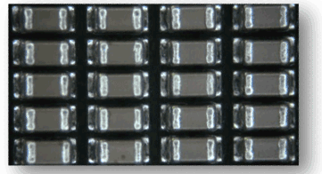 <実装例>ZRB18AR60J226ME11 部品間ギャップ：200&micro;m 実装ランド：弊社評価用ランド